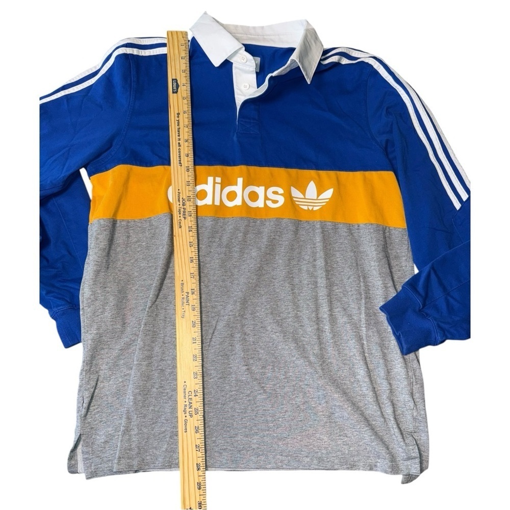 Adidas Rugby Striped Top Blokecore - Picture 7 of 12